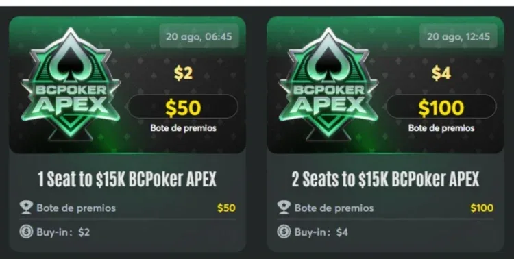 Satelites Apex Bcpoker