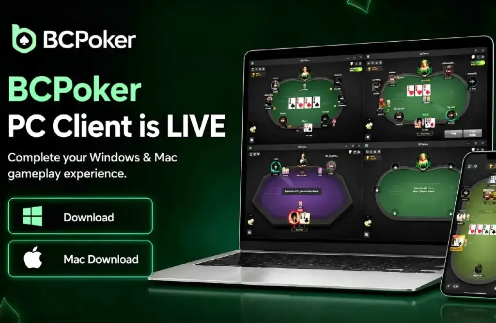 Cómo descargar BCPoker para Windows y Mac y cuáles son sus beneficios