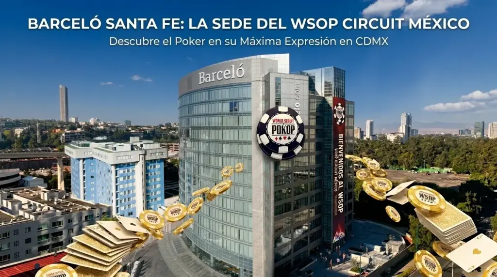 Barceló Santa Fe: la sede de lujo que cambia las reglas del WSOP Circuit en México