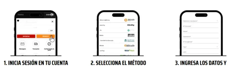 Depositar Y Retirar En Ignition