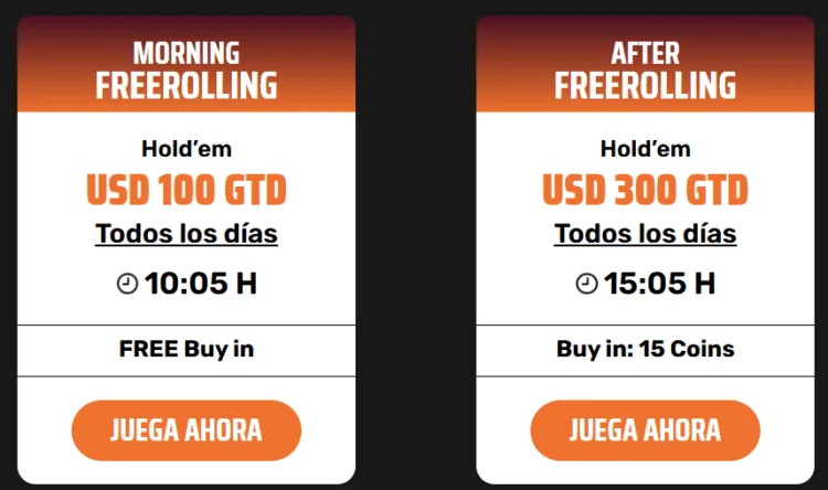 Freerolling Ignition Poker