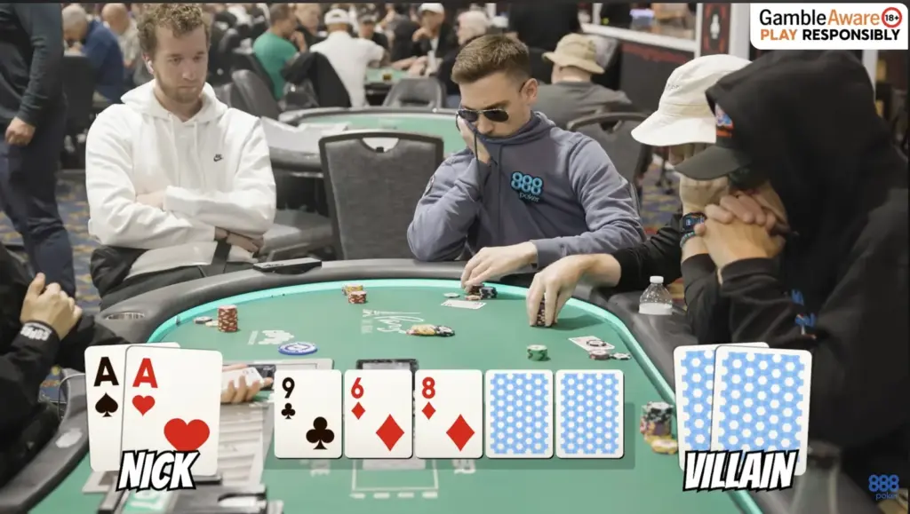 La cámara muestra el lado más cruel del Main Event de la WSOP