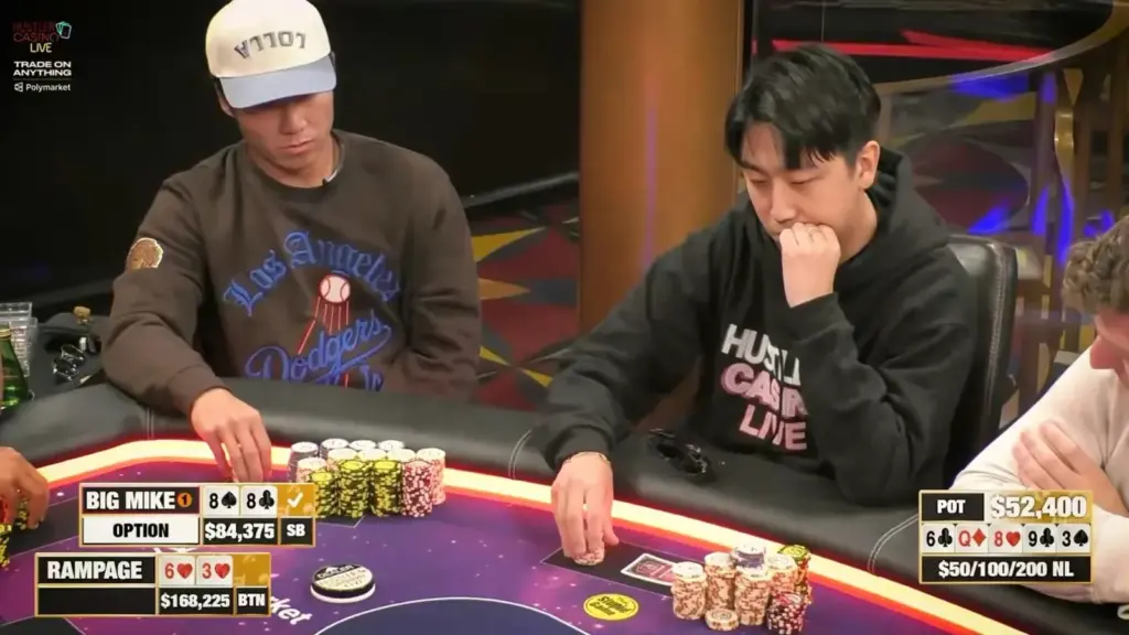 Rampage volvió a sufrir una dura derrota en Hustler Casino Live