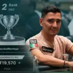 Jacobo Montoya занял второе место в онлайн-турнире с призом в 20 000 долларов - CodigoPoker