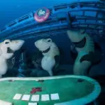 Покер под водой: потопили корабль и превратили его в казино с акулами - CodigoPoker