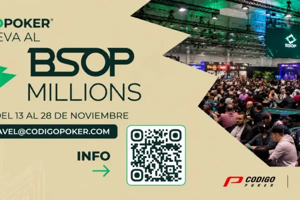 Путешествуйте с CodigoTravel на BSOP Millions: непропускаемые акции и бесплатное проживание - CodigoPoker