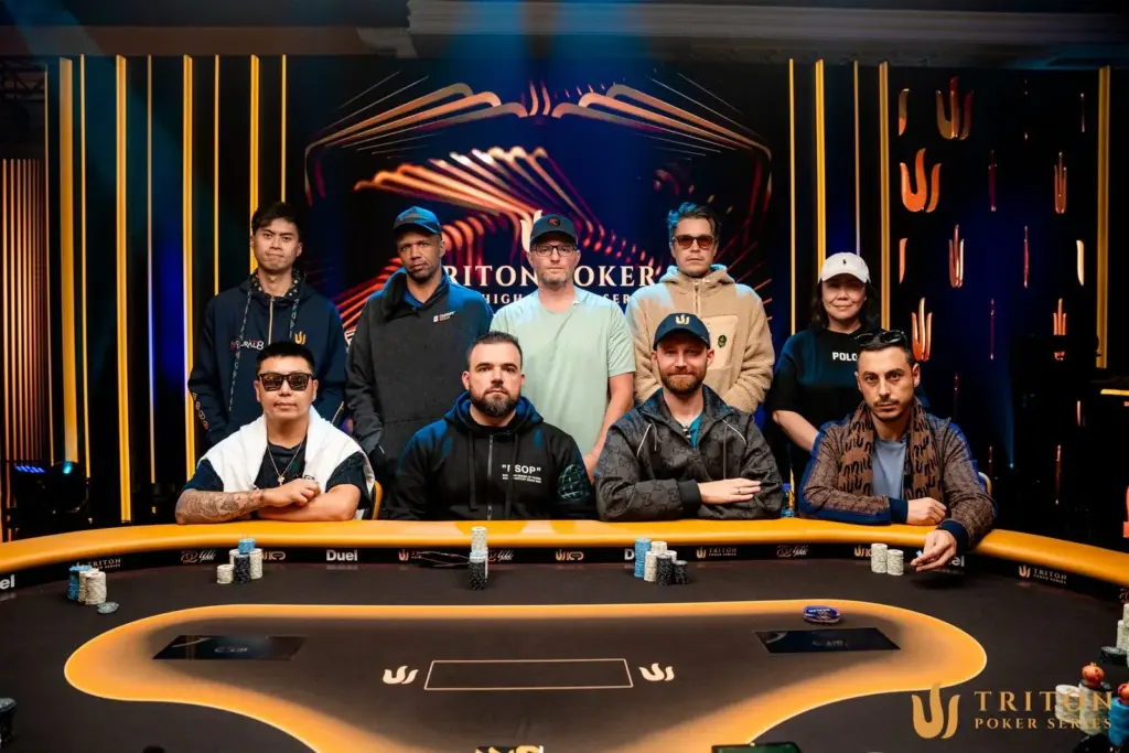 Педро Падилья Triton Poker Series Чеджу Сентябрь 2026 Финальный Стол 1