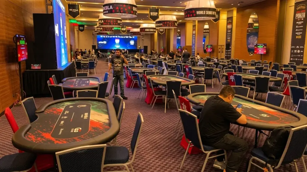 Barcelo Santa Fe Mesas Poker Area