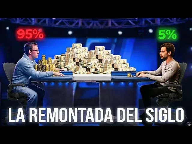 La remontada más imposible en la historia del poker