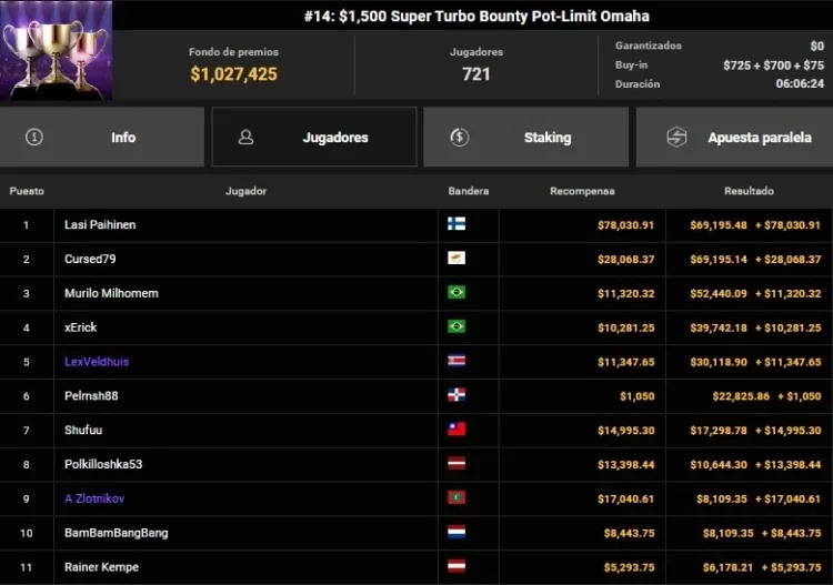 Lobby 14 Wsop Online