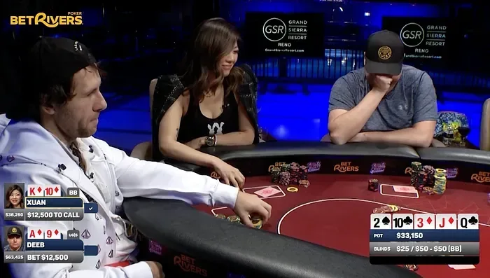 Xuan Liu Calls Deeb Bluff