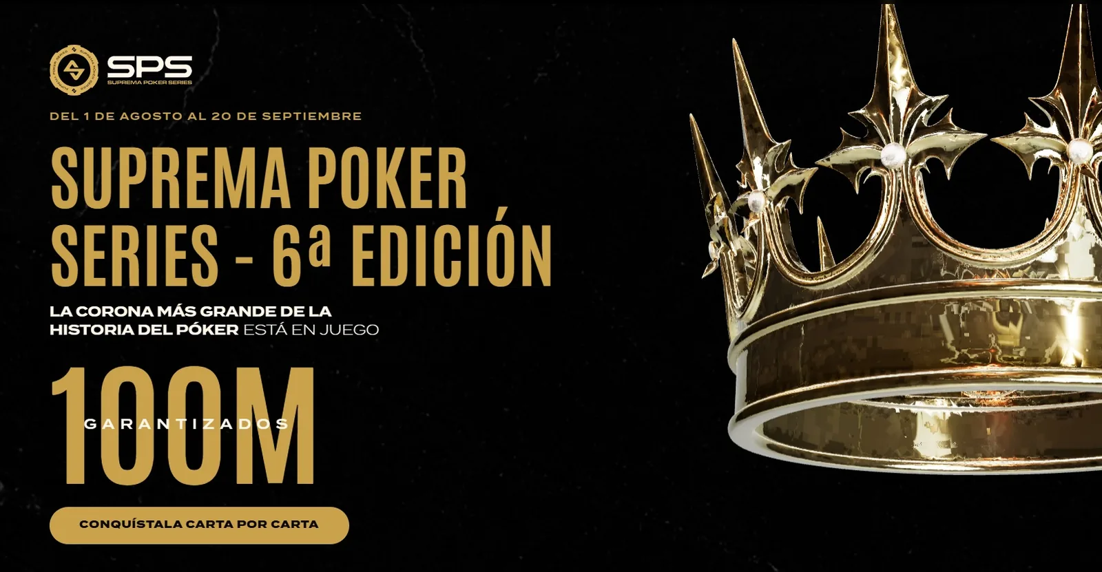 Главное событие Suprema Poker Series с гарантией 10M - CodigoPoker
