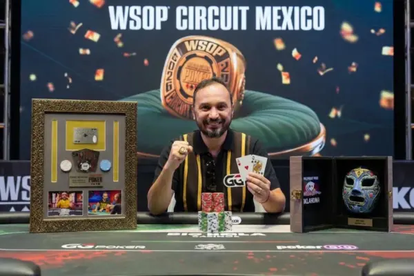 Roberto Suárez reclamó el anillo del Main en la WSOPC México - CodigoPoker