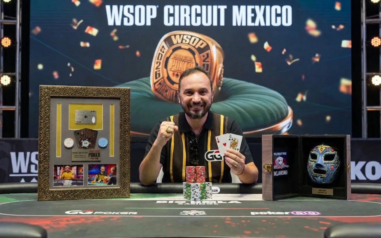 Roberto Suárez reclamó el anillo del Main en la WSOPC México - CodigoPoker